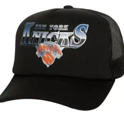 Mitchell & Ness Snapback-Rock On Trucker New York Knicks