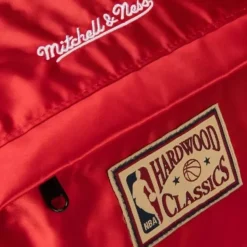 Mitchell & Ness Accessories-Satin Duffel Bag Chicago Bulls