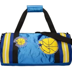 Mitchell & Ness Accessories-Satin Duffel Bag Golden State Warriors