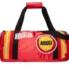 Mitchell & Ness Accessories-Satin Duffel Bag Houston Rockets