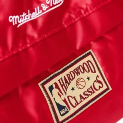 Mitchell & Ness Accessories-Satin Duffel Bag Houston Rockets
