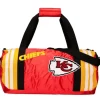 Mitchell & Ness Accessories-Satin Duffel Bag Kansas City Chiefs