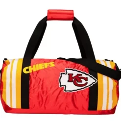 Mitchell & Ness Accessories-Satin Duffel Bag Kansas City Chiefs