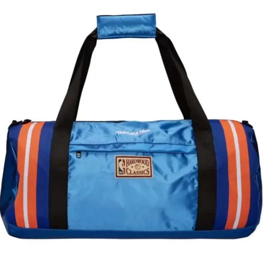 Mitchell & Ness Accessories-Satin Duffel Bag New York Knicks