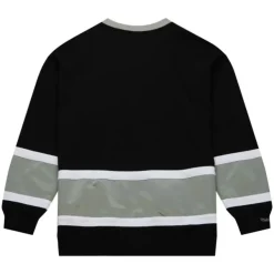 Mitchell & Ness Hoodies & Sweatshirts-Satin Insert Fleece Crew Los Angeles Kings
