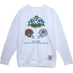Mitchell & Ness Hoodies & Sweatshirts-Sbxxxvii Match Up Crew Super Bowl