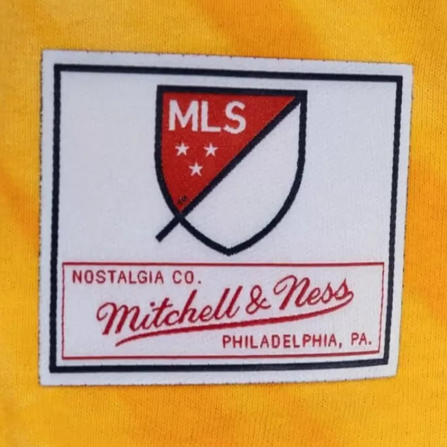 Mitchell & Ness T-Shirts & Tops-Script Tee Los Angeles Galaxy