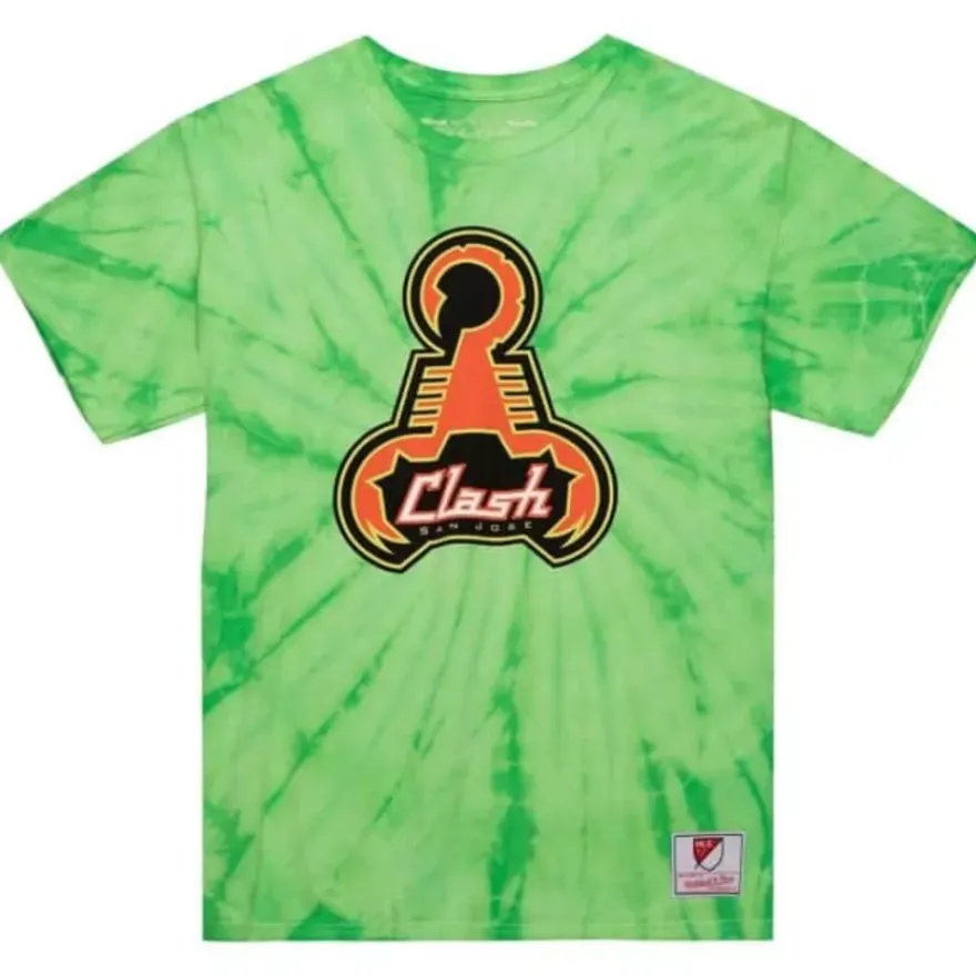 Mitchell & Ness T-Shirts & Tops-Script Tee San Jose Clash