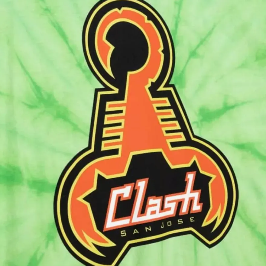 Mitchell & Ness T-Shirts & Tops-Script Tee San Jose Clash