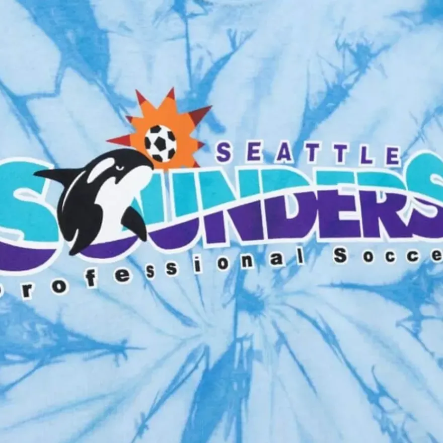 Mitchell & Ness T-Shirts & Tops-Script Tee Seattle Sounders Fc