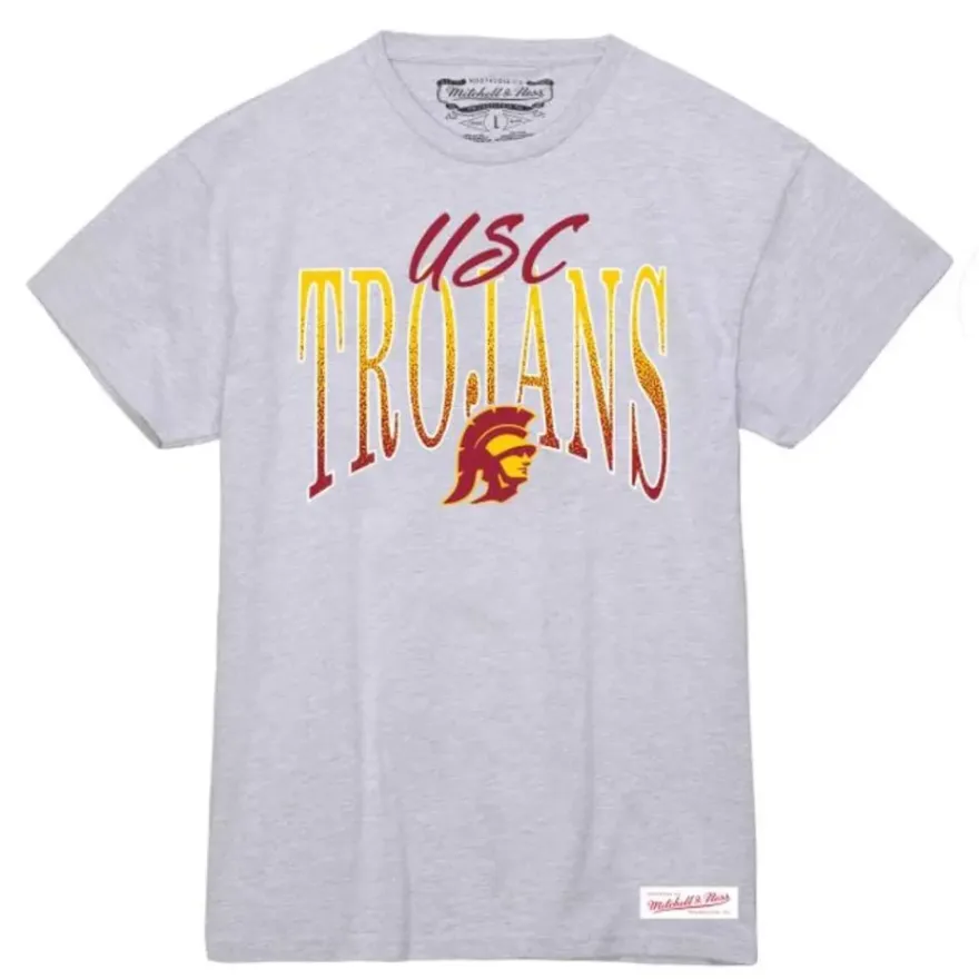 Mitchell & Ness T-Shirts & Tops-Script Tee Usc