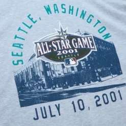 Mitchell & Ness T-Shirts & Tops-Seattle Asg Tee Seattle Mariners 2001