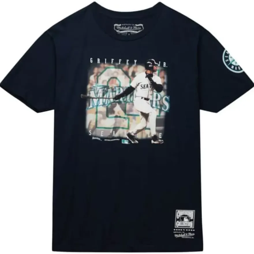 Mitchell & Ness T-Shirts & Tops-Seattle Mariners Ken Griffey Jr Tee