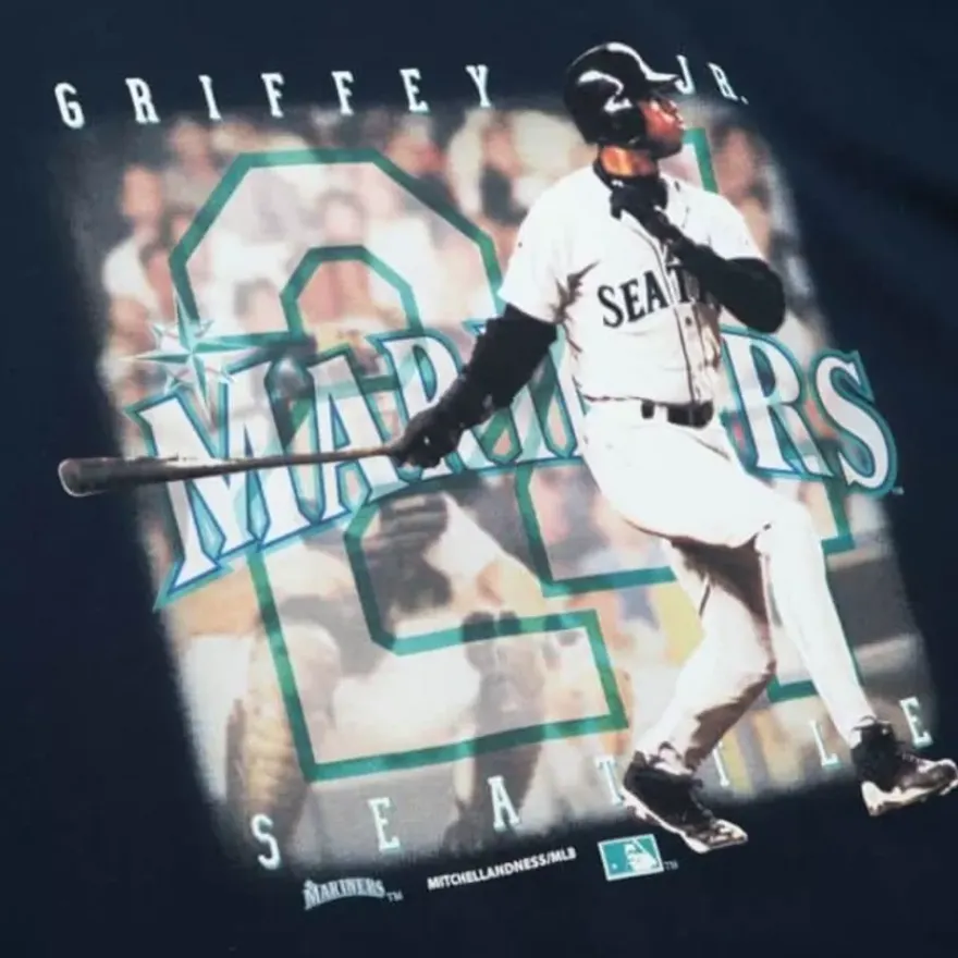 Mitchell & Ness T-Shirts & Tops-Seattle Mariners Ken Griffey Jr Tee