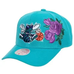 Mitchell & Ness Snapback-Secondary Roses Pro Snapback Hwc Charlotte Hornets