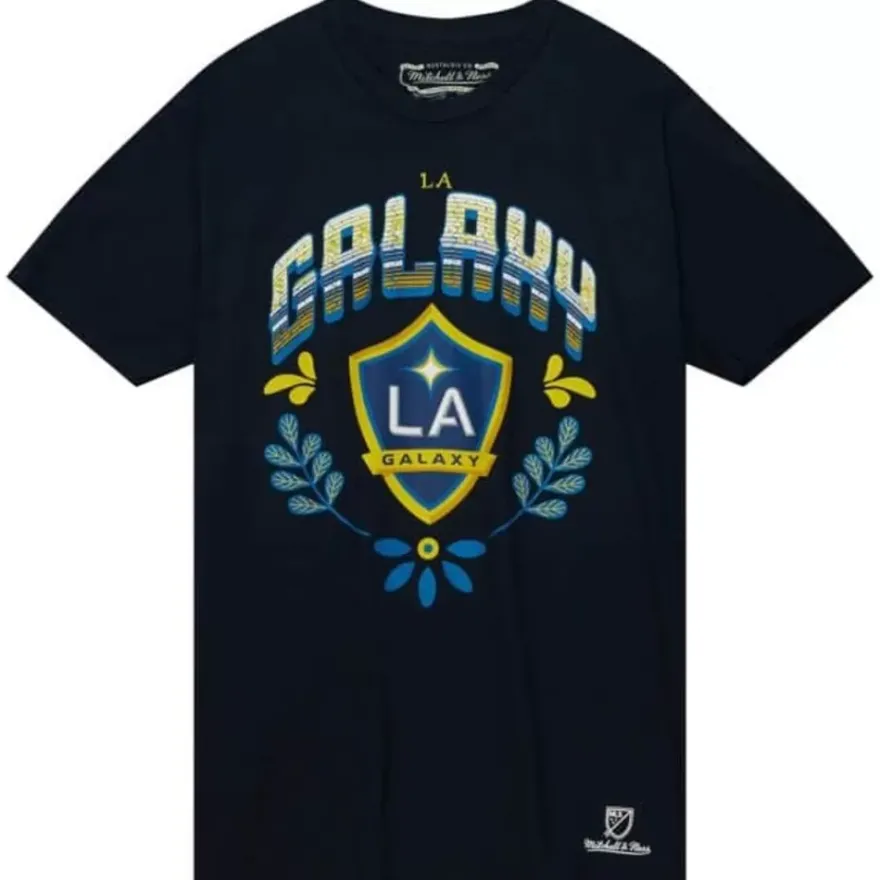 Mitchell & Ness T-Shirts & Tops-Serape Tee Los Angeles Galaxy