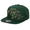 Mitchell & Ness Snapback-Shark Bite Snapback Milwaukee Bucks