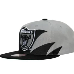 Mitchell & Ness Snapback-Sharktooth Snapback Oakland Raiders