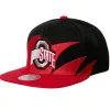 Mitchell & Ness Snapback-Sharktooth Snapback Ohio State