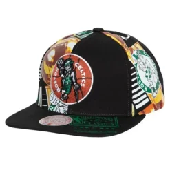 Mitchell & Ness Snapback-Shirt Remix Snapback Hwc Boston Celtics