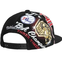 Mitchell & Ness Snapback-Shirt Remix Snapback Hwc Philadelphia 76Ers