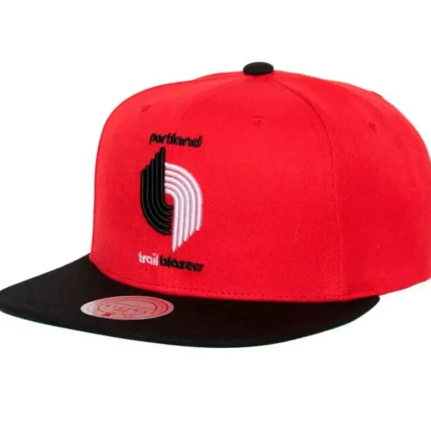 Mitchell & Ness Snapback-Side Core 2.0 Snapback Hwc Portland Trail Blazers