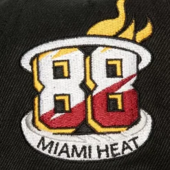 Mitchell & Ness Snapback-Side Jam Snapback Hwc Miami Heat