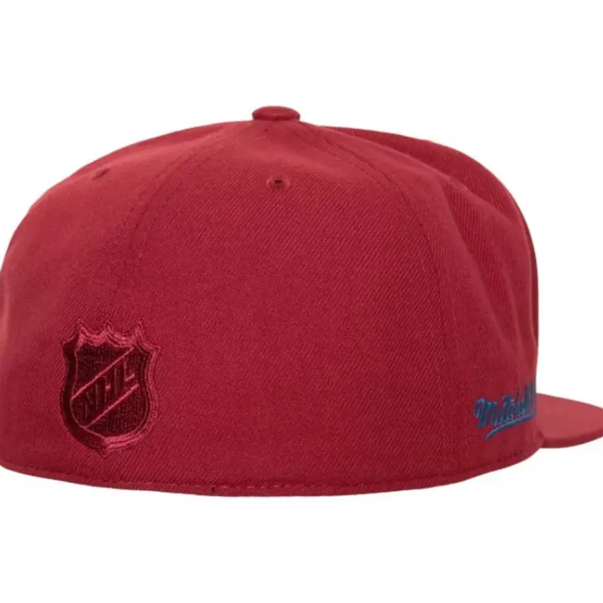 Mitchell & Ness Fitted-Side Patch Fitted Colorado Avalanche