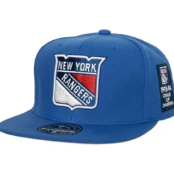 Mitchell & Ness Fitted-Side Patch Fitted New York Rangers