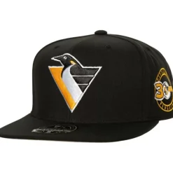 Mitchell & Ness Fitted-Side Patch Fitted Pittsburgh Penguins