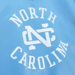 Mitchell & Ness Jackets & Outerwear-Sideline Pullover Satin Jacket University Of North Carolina