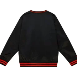 Mitchell & Ness Jackets & Outerwear-Sideline Pullover Satin Jacket Baltimore Orioles