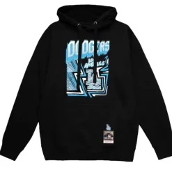 Mitchell & Ness Hoodies & Sweatshirts-Sidewalk Sketch Hoodie Los Angeles Dodgers