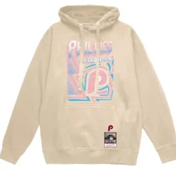 Mitchell & Ness Hoodies & Sweatshirts-Sidewalk Sketch Hoodie Philadelphia Phillies