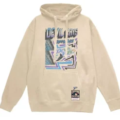 Mitchell & Ness Hoodies & Sweatshirts-Sidewalk Sketch Hoodie Tampa Bay Rays