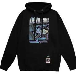 Mitchell & Ness Hoodies & Sweatshirts-Sidewalk Sketch Hoodie Tampa Bay Rays