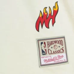 Mitchell & Ness T-Shirts & Tops-Sidewalk Sketch Ss Tee Hwc Miami Heat