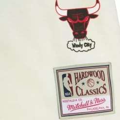 Mitchell & Ness T-Shirts & Tops-Sidewalk Sketch Ss Tee Hwc Chicago Bulls
