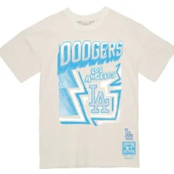 Mitchell & Ness T-Shirts & Tops-Sidewalk Sketch Tee Los Angeles Dodgers
