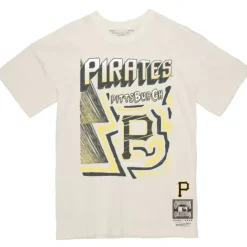Mitchell & Ness T-Shirts & Tops-Sidewalk Sketch Tee Pittsburgh Pirates