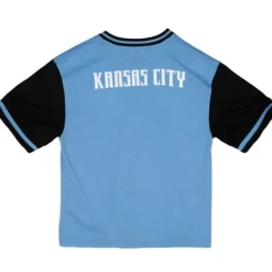 Mitchell & Ness T-Shirts & Tops-Since 96 2.0 Mesh Pullover V-Neck Kansas City Wiz