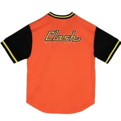 Mitchell & Ness T-Shirts & Tops-Since 96 2.0 Mesh Pullover V-Neck San Jose Clash