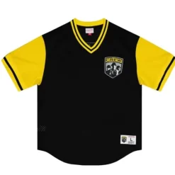 Mitchell & Ness T-Shirts & Tops-Since 96 2.0 Mesh Pullover V-Neck Columbus Crew