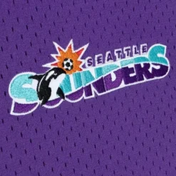 Mitchell & Ness T-Shirts & Tops-Since 96 2.0 Mesh Pullover V-Neck Seattle Sounders Fc