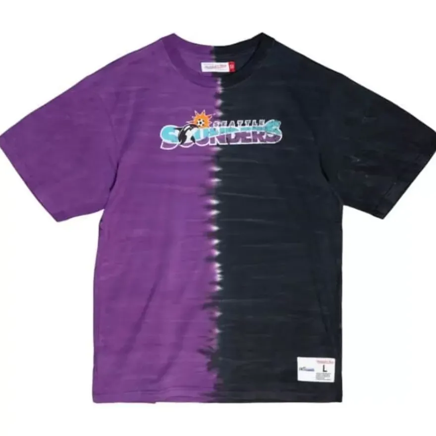 Mitchell & Ness T-Shirts & Tops-Since 96 2.0 Tie Dye Ss Top Seattle Sounders Fc