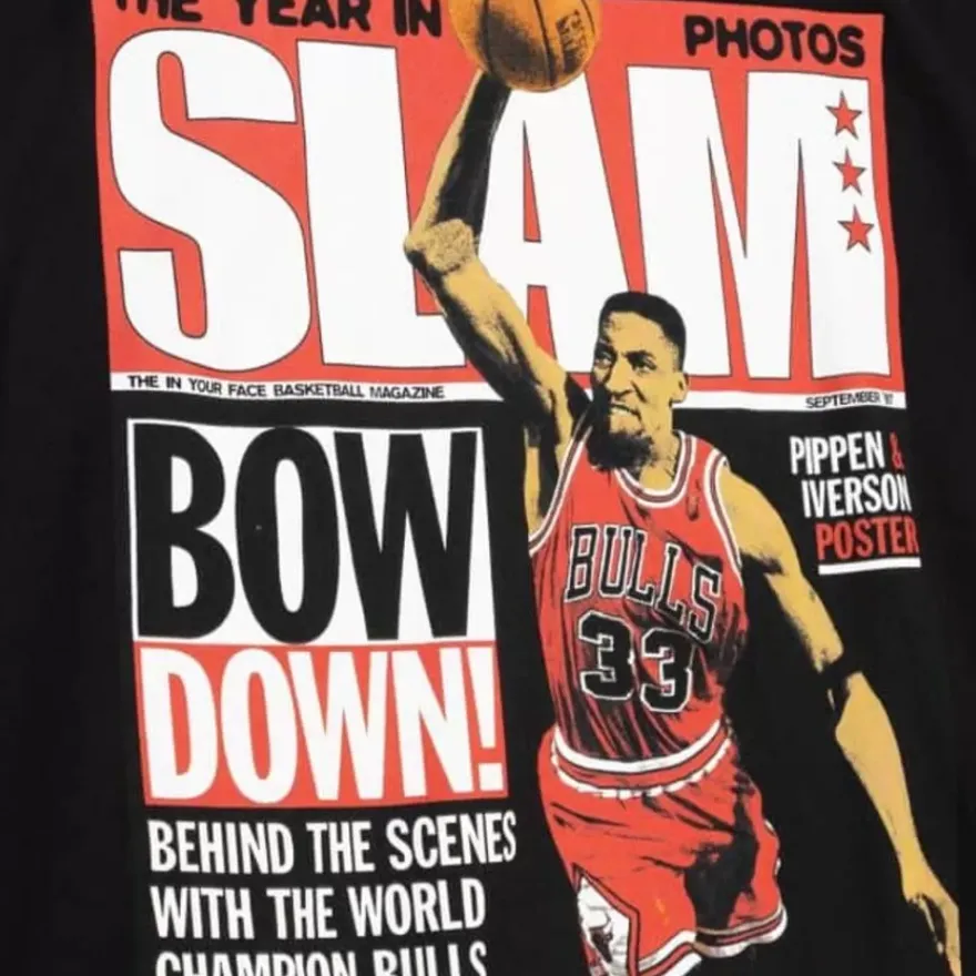 Mitchell & Ness T-Shirts & Tops-Slam Cover '97 Chicago Bulls Scottie Pippen