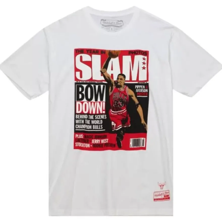 Mitchell & Ness T-Shirts & Tops-Slam Cover '97 Chicago Bulls Scottie Pippen