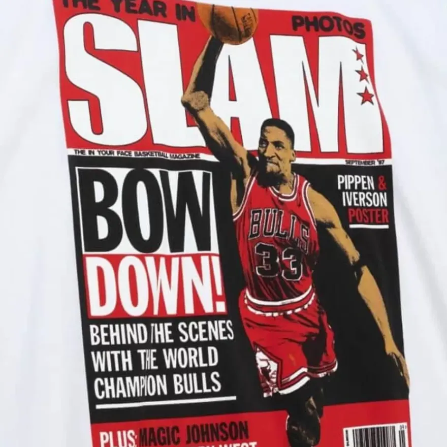 Mitchell & Ness T-Shirts & Tops-Slam Cover '97 Chicago Bulls Scottie Pippen
