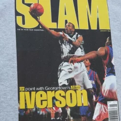 Mitchell & Ness T-Shirts & Tops-Slam Cover Georgetown University Allen Iverson