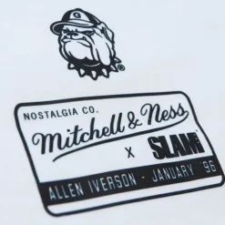 Mitchell & Ness T-Shirts & Tops-Slam Cover Georgetown University Allen Iverson